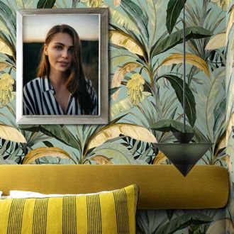 Wallpapers4Beginners Wallpapers4beginners - Carta da Parati Foresta Tropicale Verde in Fogli di Carta, 250x200cm