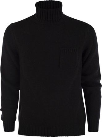 Fedeli Wool And Cashmere Turtleneck Jumper