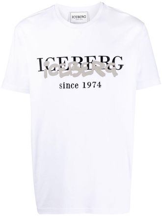 Iceberg T-shirt con stampa - Bianco