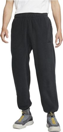 Nike Mens Nike x ACG Polartec Wolf Tree Casual Loose Fleece Running Sports Pants/Trousers/Joggers Black CV0659-046
