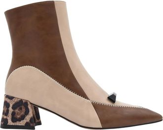 Azarey Womens ankle boots - versatile footwear for urban and dress looks, Brown 33, 4 UK