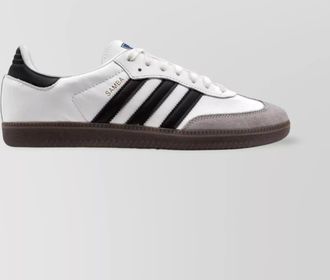 adidas leather low-top sneakers