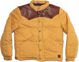 Iron And Resin Mens Palisades Jacket In Mustard