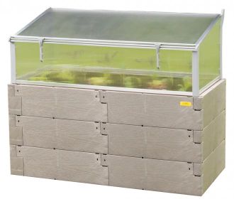 Juwel Juego Combinado Juwel Timber (cama Elevada Con Fijaci&oacute;n Para Estructura Fr&iacute;a, 130x60 Cm / Altura 90/100 Cm, Contenido Aprox. 360 L, Alto Aislamiento T