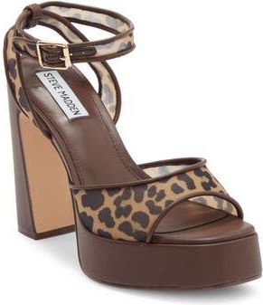 Steve Madden Kymmee Platform Pump in Leopard Multi at Nordstrom Rack, Size 6.5