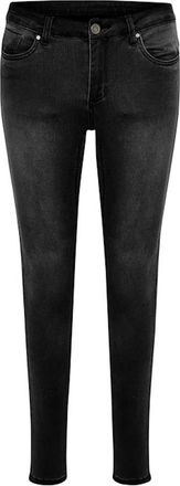 Kaffe Zwart Diep Slim-Fit Grace Jeans - Dames - Skinny Jeans - Zwart - XS - Katoen - Jeans