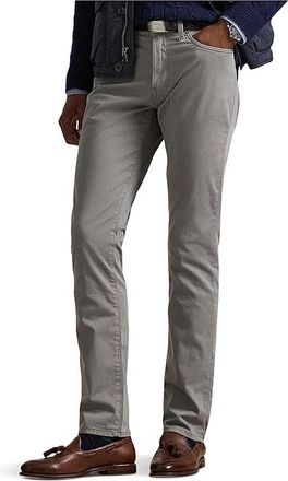 Polo Ralph Lauren Varick Slim Straight Stretch Sateen Pants Mens Casual Pants Perfect Grey : 32 32, Cotton/Elastane