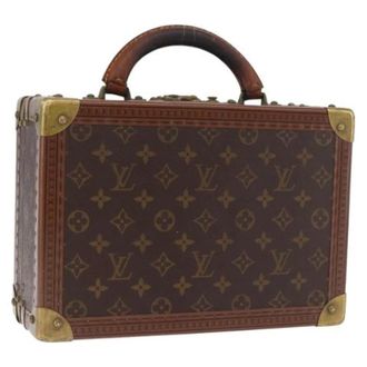 Louis Vuitton Pre-owned Vintage Trunk - Dames - Pre-owned - Bruin - Maat: ONE Size