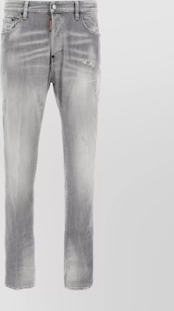 Dsquared2 cotton straight-leg jeans