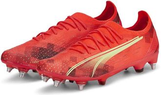 Puma Ultra Ultimate Mxsg, Unisex Adult Football Shoe, Fiery Coral, 10 UK