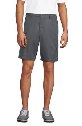 Lands End Active Performance 9 Chino Shorts in Arctic Gray at Nordstrom, Size 33 X 11