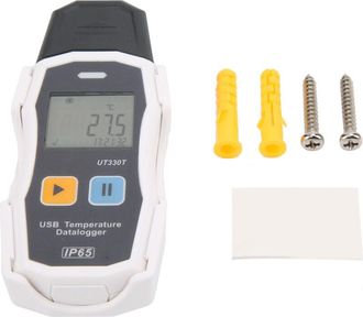 OEM Term&oacute;metro Industrial Usb Ut330t Para Interiores, Registrador De Temperatura Y Humedad