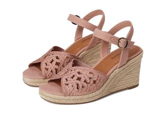 Lucky Brand Coyna Floral Espadrille Wedge Sandals Womens Sandals Bellini : 5.5 M