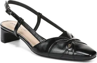 Life Stride Landon Slingback Pump in Black at Nordstrom, Size 5.5