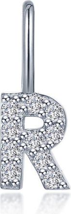 Lafonn Letter Charm Pendant in Silver R at Nordstrom