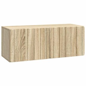 vidaXL Mueble Para Tv De Pared Roble Sonoma 78,5 X 31 X 30 Cm Vidaxl