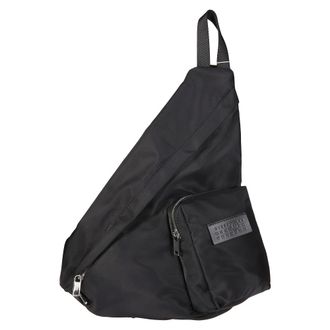 Maison Margiela Cross Body Bags, male, Black, Size: ONE SIZE Triangle Crossbody Bag