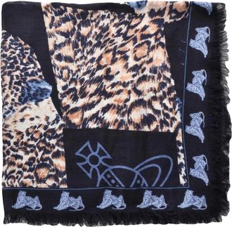 Vivienne Westwood Winter Sjaals - Dames - Wintersjaals - Veelkleurig - ONE Size - Wol - Accessoires