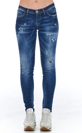 Frankie Morello Cotton Women Womens Jeans