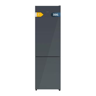 Cecotec Cecotec Frigor&iacute;fico Combi Bolero Coolmarket Combi 356i Grey Glass E. 200cm De Alto, 59,5 Cm De Ancho, Clase E