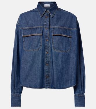 Brunello Cucinelli Monili denim jacket