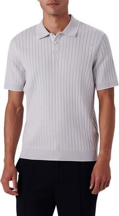 Bugatchi Rob Polo Sweater in Platinum at Nordstrom Rack, Size Xx-Large