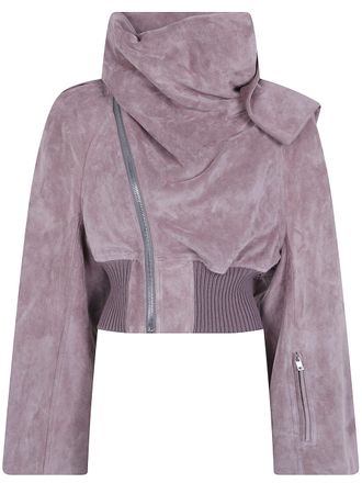 Rick Owens Jacket Bomber Scarf Flight