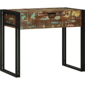 vidaXL Mesas De Tocador De Dormitorio Madera Maciza Recuperada Vidaxl