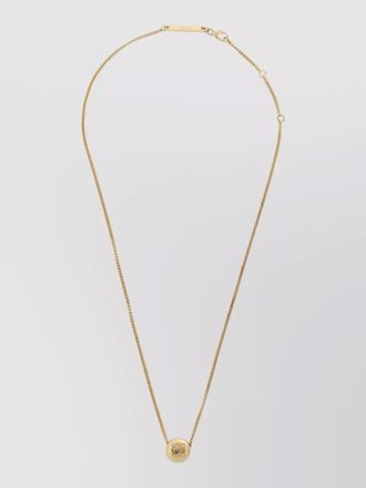 Loewe silver pendant necklace