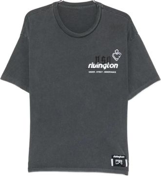 RRR123 Membership USO T-shirt - Heren - T-shirts - Grijs - L - Katoen - Tops