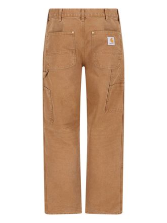 Carhartt Work in Progress Mens Jeans Brown Organic Cotton
