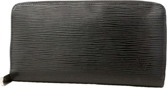 Louis Vuitton Noir Long Wallet (Bi-Fold) (Pre-Owned)
