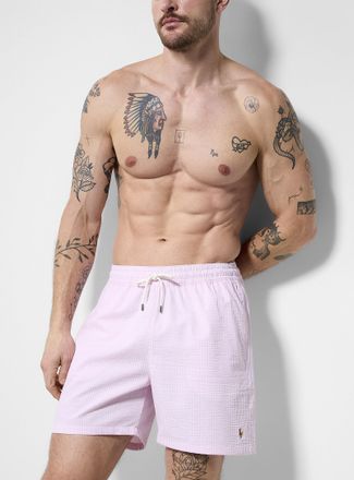 Polo Ralph Lauren Mens Seersucker stripe swim short