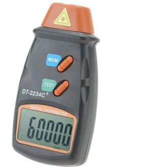 OEM Tachimetro Digitale Dt-2234c + Tachimetro Lcd Senza Contatto, Mini Contatore Di Giri, Intervallo Tachimetrico 2,5 Rpm-99.999 Rpm
