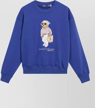 Polo Ralph Lauren crew neck knitwear graphic print sweater