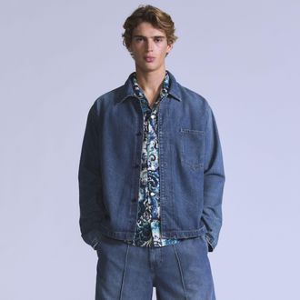 Levi's Work Shacket - Mens - XL - Blue