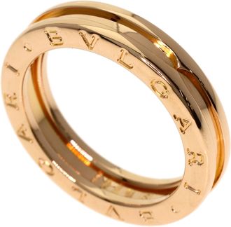 Bulgari Pink Gold (18K) Band Ring (Pre-Owned)