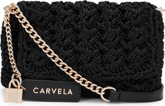 Carvela Womens Valeria Crossbody Bag - Black - One Size