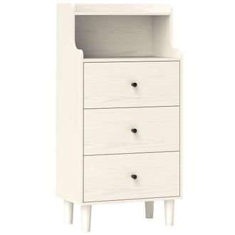 HOMCOM C&oacute;moda 47x29x95 cm blanco