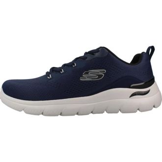 Skechers Heren, Sport, Blauw, Maat: 43 EU Synthetisch