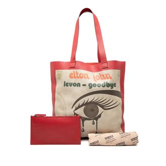 Gucci Elton John Large Calfskin Levon Goodbye Tote