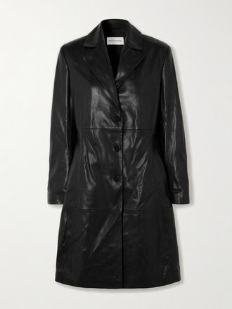 Nour Hammour Giacca In Pelle Eames - Nero