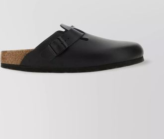 Birkenstock leather slippers