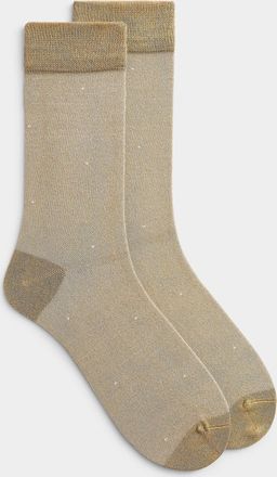 Lindbergh Mens Heathered bamboo viscose dress socks