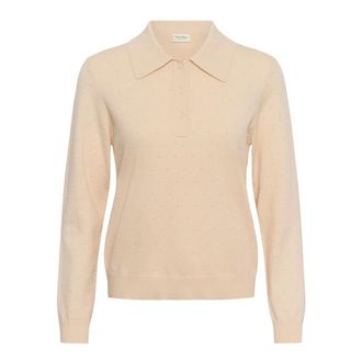 Part Two Gebreide kleding - Dames - Polos - Beige - XL - Tops