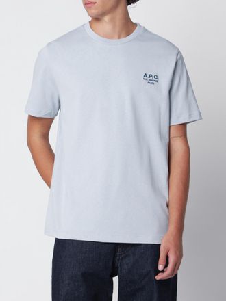A.P.C. A. P.C. T-shirt in cotone a maniche corte con logo stampato a contrasto