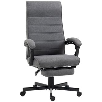 Vinsetto Silla de oficina 68x67x119 cm gris