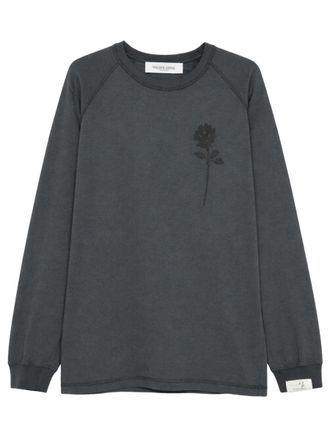 Golden Goose White Jurney MS Long-Sleeve T-Shirt