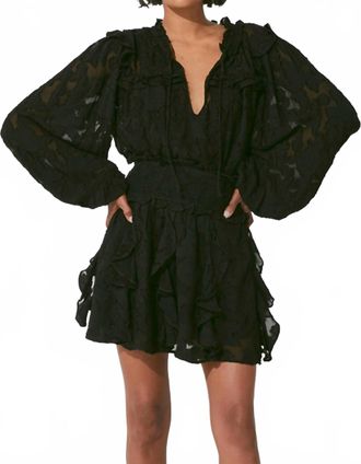 Cleobella Rae Mini Skirt In Black