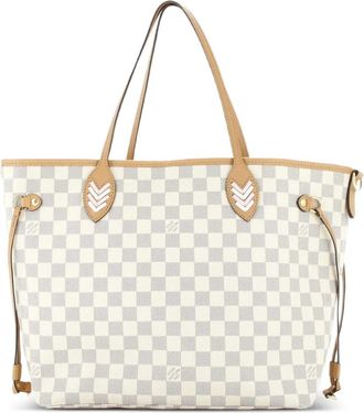 Louis Vuitton Neverfull NM Damier with Braided Detail MM tote bag